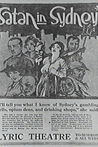 Satan in Sydney (1918) poster