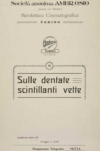 Sulle dentate scintillanti vette (1910) poster