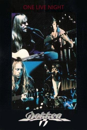Dokken - One Live Night (2000) poster