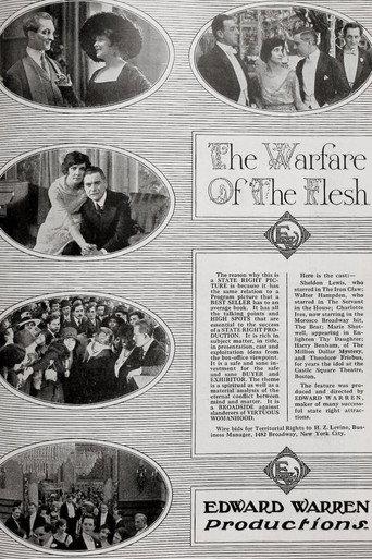 The Warfare of the Flesh (1917) poster
