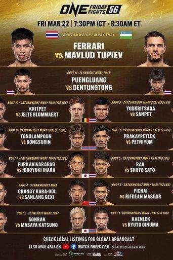ONE Friday Fights 56: Ferrari vs. Tupiev (2024) poster