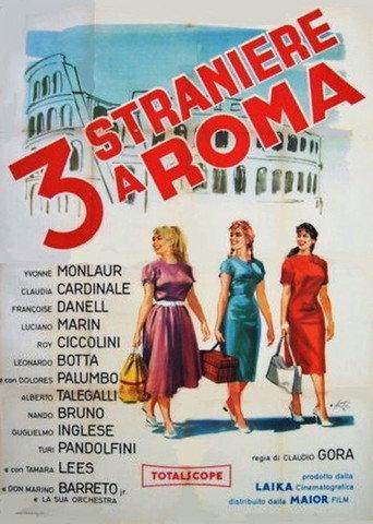 3 Strangers in Rome (1958) poster