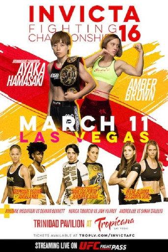 Invicta FC 16: Hamasaki vs. Brown (2016) poster