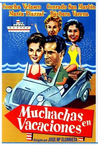 Muchachas en vacaciones (1958) poster
