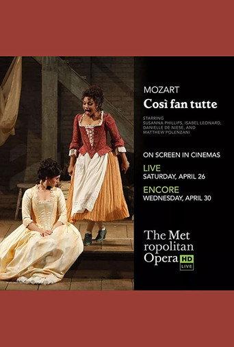 The Metropolitan Opera: Così Fan Tutte (2014) poster