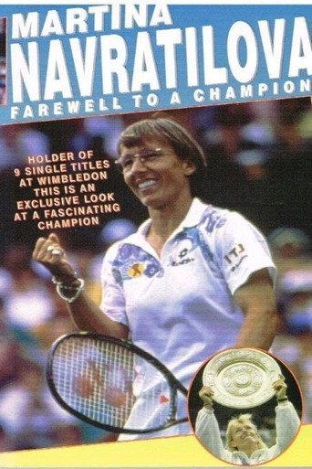 Martina: Farewell to a Champion (1994) poster