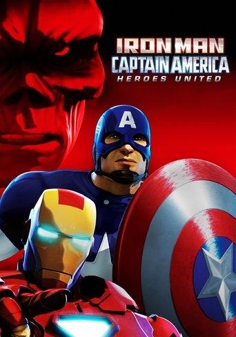 Iron Man & Captain America: Heroes United (2014) poster
