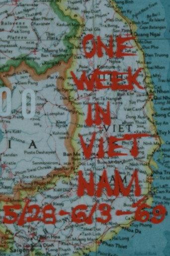 One Week in Vietnam, 5/28 – 6/3 (1969) poster