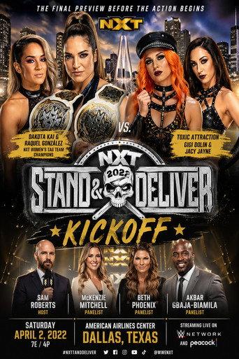 WWE NXT Stand & Deliver Kickoff (2022) poster