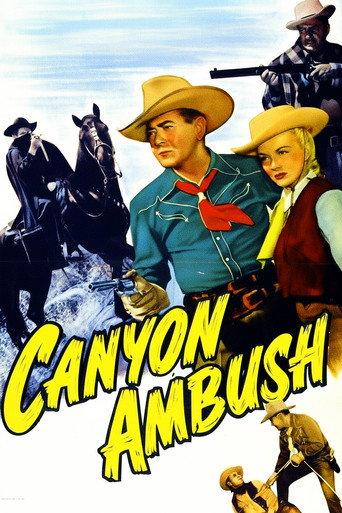 Canyon Ambush (1952) poster