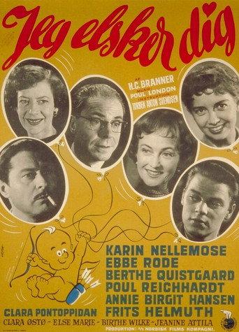 Jeg elsker dig (1957) poster