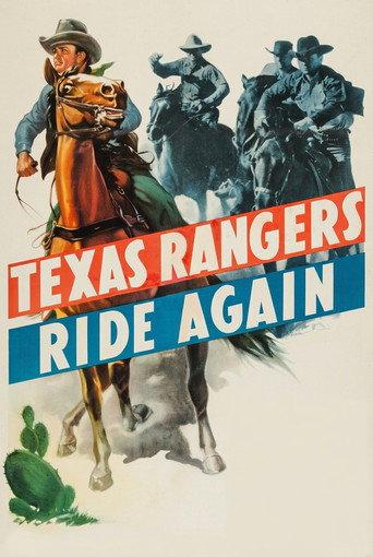The Texas Rangers Ride Again (1940) poster