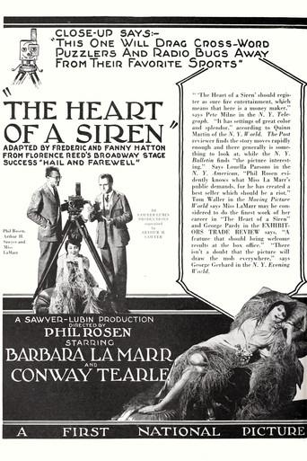 The Heart of a Siren (1925) poster