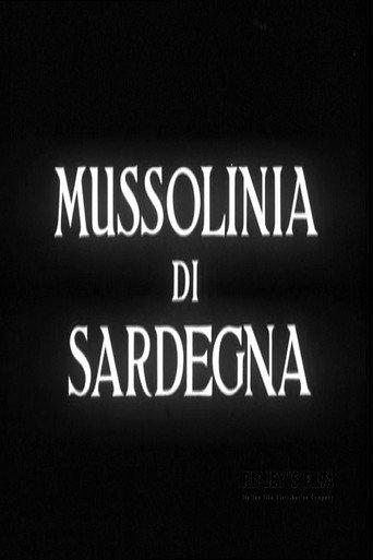 Mussolinia di Sardegna (1933) poster