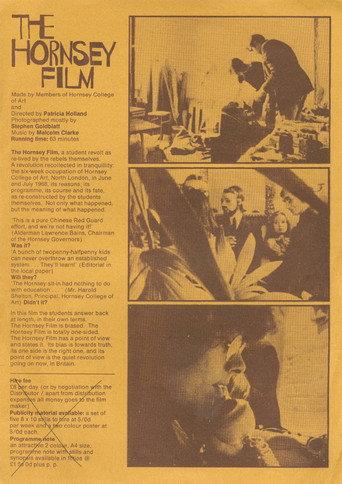 The Hornsey Film (1970) poster