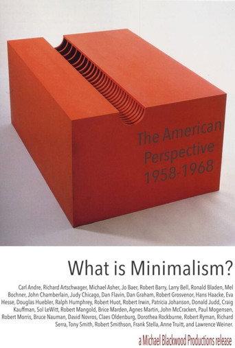 What is Minimalism? : The American Perspective 1958-1968 (2004) poster