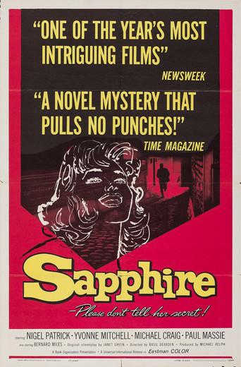 Sapphire (1959) poster
