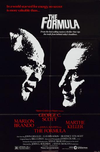 The Formula (1980) poster