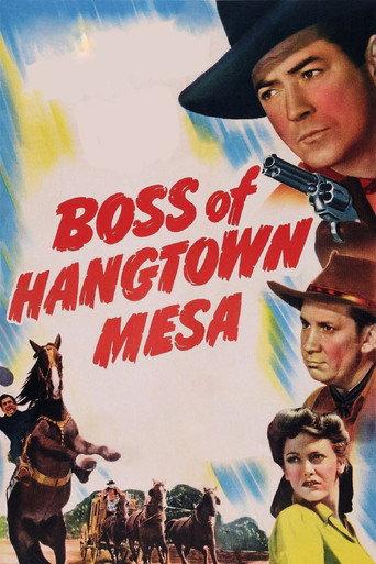 Boss of Hangtown Mesa (1942) poster