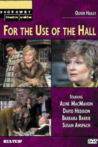 For the Use of the Hall (1975) poster