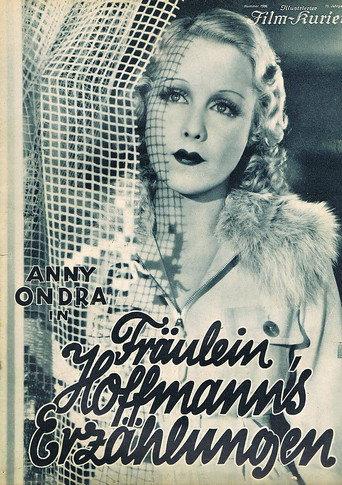 Fräulein Hoffmanns Erzählungen (1933) poster