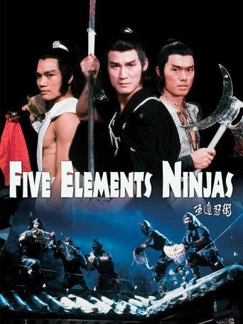 Five Element Ninjas (1982) poster