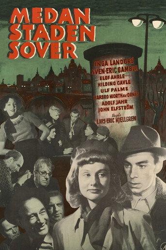 While the City Sleeps (1950) poster