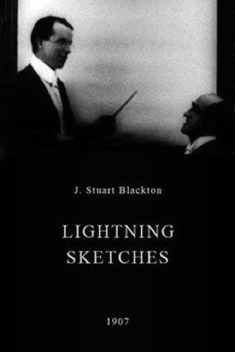 Lightning Sketches (1907) poster