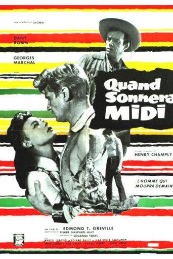 When Will It Strike Noon (1958) poster
