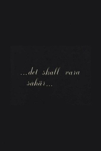 … det skall vara så här … (1985) poster