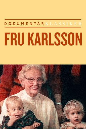Fru Karlsson (1992) poster