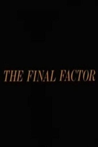 The Final Factor (1982) poster