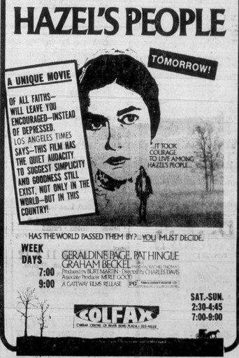 Hazel's People (1973) poster