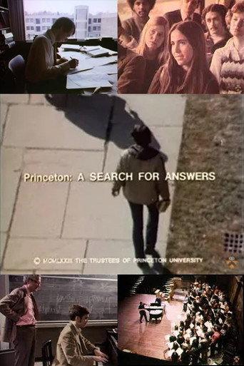 Princeton: A Search for Answers (1974) poster