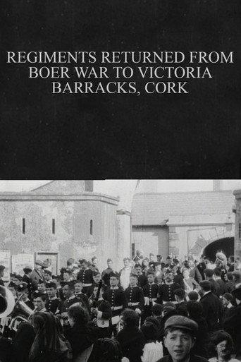 Regiments Returned from Boer War to Victoria Barracks, Cork (1902) poster