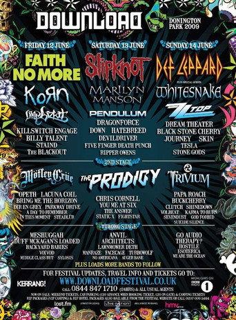 Slipknot: Live At Download 2009 (2019) poster