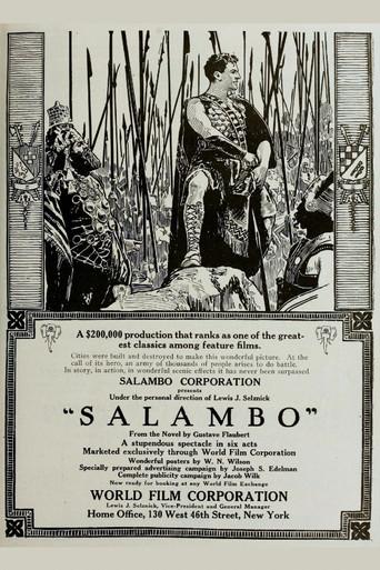 Salambo (1914) poster