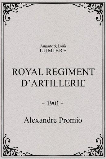 Royal regiment d’artillerie (1901) poster