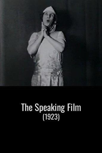 Talende film (1923) poster