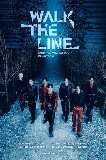 ENHYPEN WORLD TOUR 'WALK THE LINE' IN GOYANG (2024) poster
