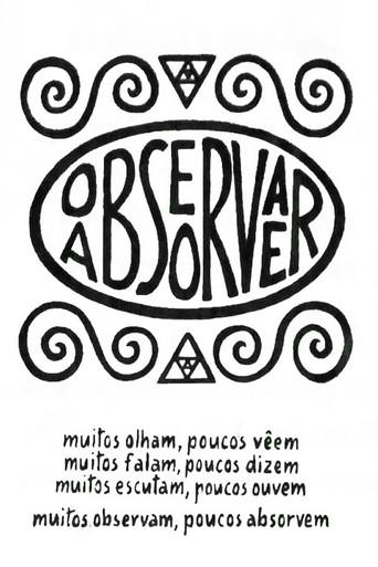 Observar e Absorver (2016) poster