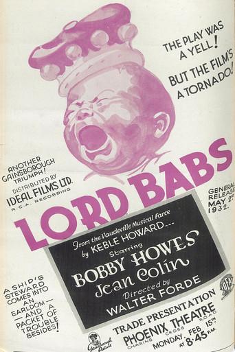 Lord Babs (1932) poster