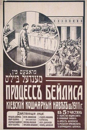 The Beilis Case (1917) poster