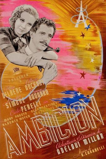 Ambición (1939) poster