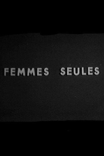 Femmes seules (1959) poster