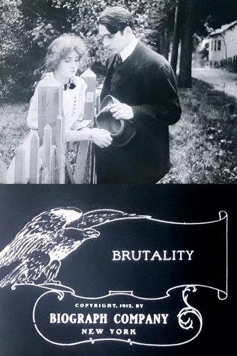 Brutality (1912) poster