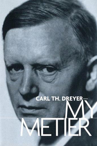 Carl Th. Dreyer: My Metier (1995) poster