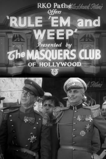 Rule 'Em and Weep (1932) poster