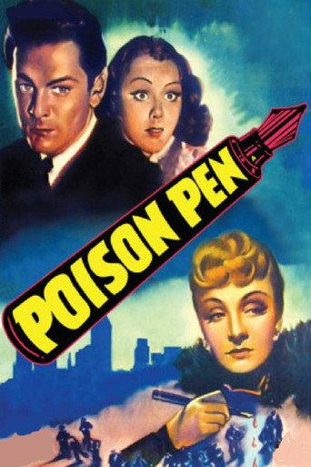 Poison Pen (1939) poster