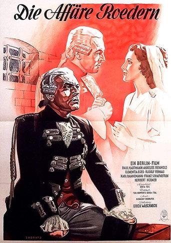 The Roedern Affair (1944) poster